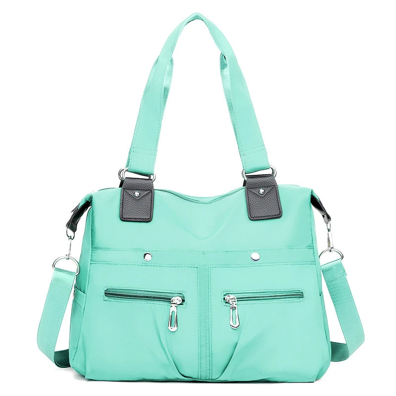 AMELIA | BORSA OXFORD CON MANICI E TRACOLLA