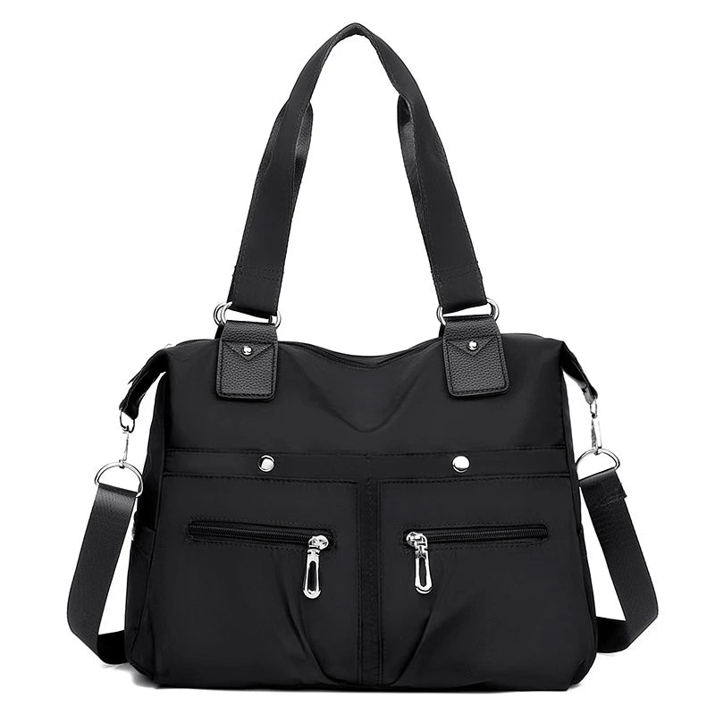 AMELIA | BORSA OXFORD CON MANICI E TRACOLLA