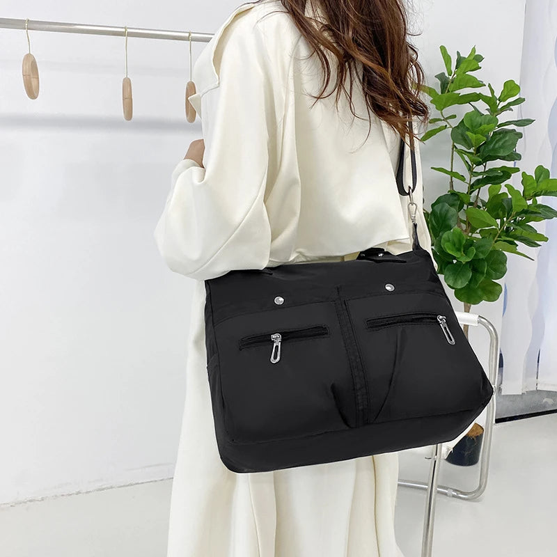 AMELIA | BORSA OXFORD CON MANICI E TRACOLLA