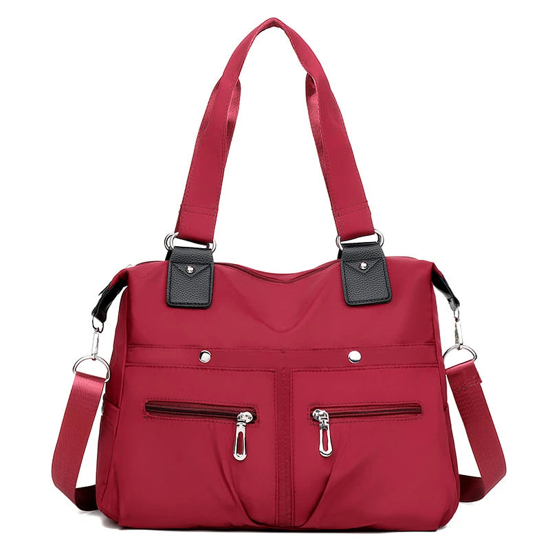 AMELIA | BORSA OXFORD CON MANICI E TRACOLLA