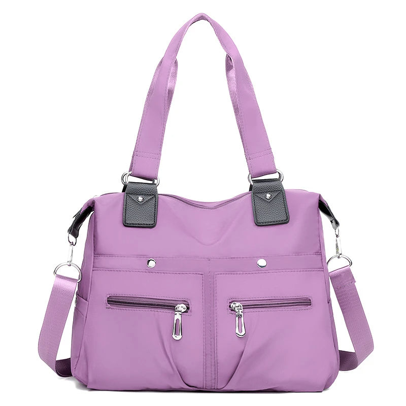 AMELIA | BORSA OXFORD CON MANICI E TRACOLLA
