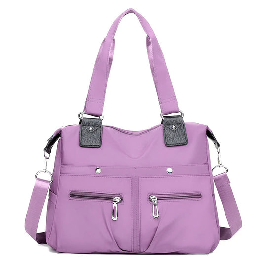 AMELIA | BORSA OXFORD CON MANICI E TRACOLLA